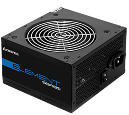 Блок питания Chieftec Element ELP-600S (ATX 2.3, 600W, >85 efficiency, Active PFC, 120mm fan, power cord) Retail