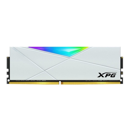 Модуль памяти ADATA 8GB DDR4 3600 DIMM XPG SPECTRIX D50 RGB Gaming Memory CL18-22-22, white, 1.35V