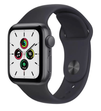 Часы Apple Watch SE GPS 40mm Midnight Aluminium Case with Midnight Sport Band - Regular M/L