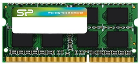 Память DDR3L 8Gb 1600MHz Silicon Power SP008GLSTU160N02 RTL PC3-12800 CL11 SO-DIMM 204-pin 1.35В Ret