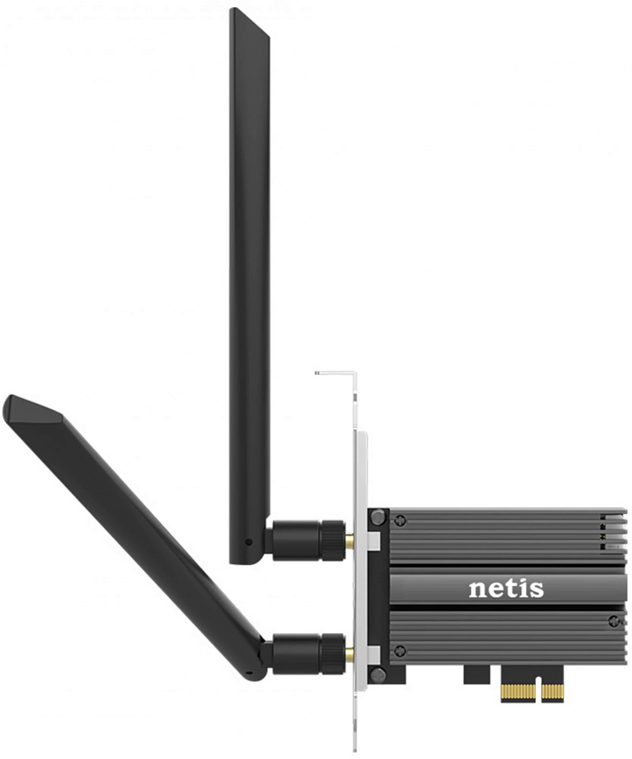 Сетевой адаптер Wi-Fi + Bluetooth Netis F1 AX3000 PCI Express