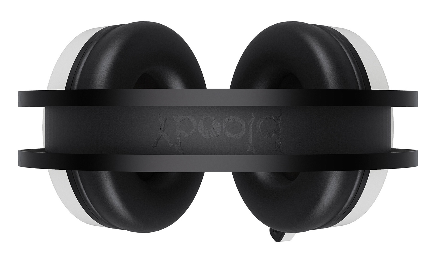 Наушники с микрофоном A4Tech Bloody G521 белый/черный 2.3м мониторные USB оголовье (G521 (WHITE))