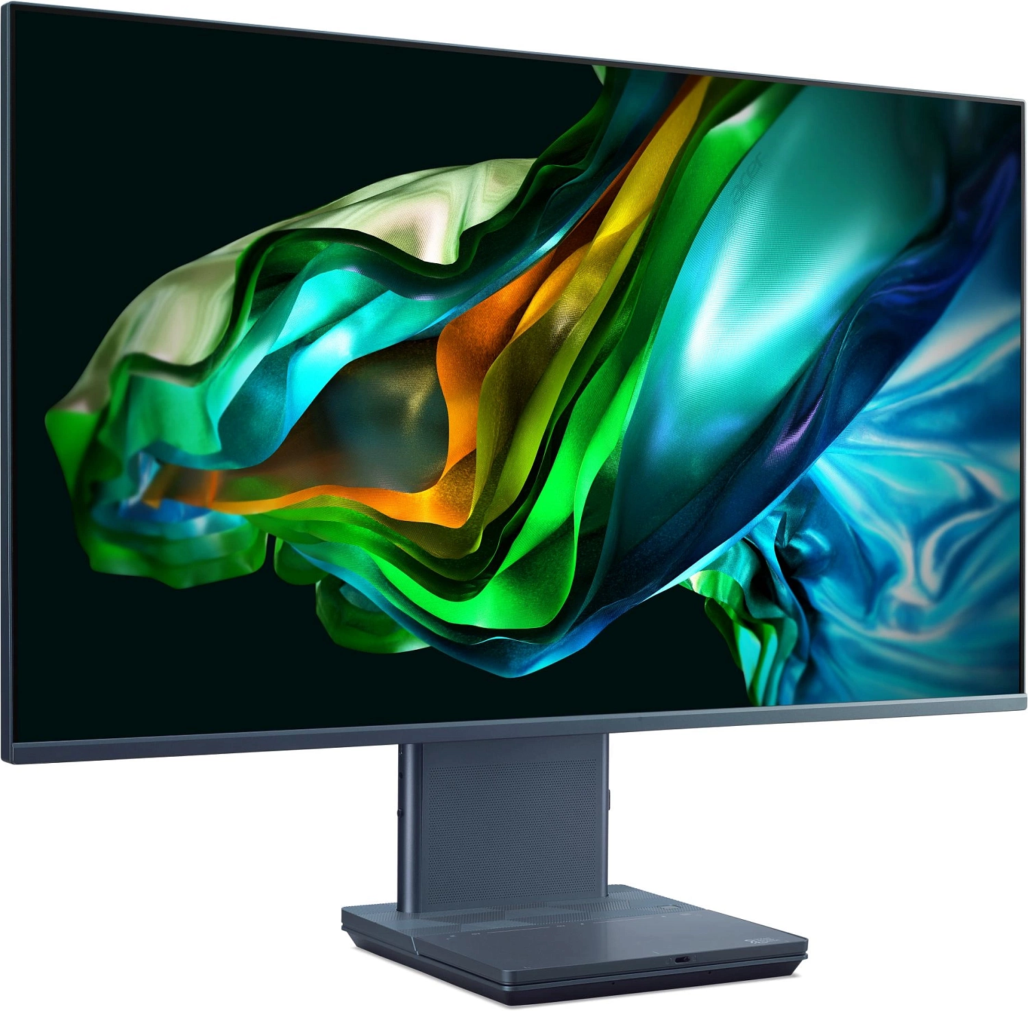 Моноблок Acer Aspire S32-1856 31.5" WQHD i7 1360P (2.2) 32Gb SSD1Tb UHDG CR Windows 11 Professional GbitEth WiFi BT 180W клавиатура мышь Cam серый 2560x1440