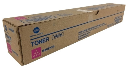 Konica minolta тонер-картридж tn-221m пурпурный для bizhub c227/287 21 000 стр. Konica Minolta toner cartridge TN-221M magenta for bizhub C227/287 21 000 pages