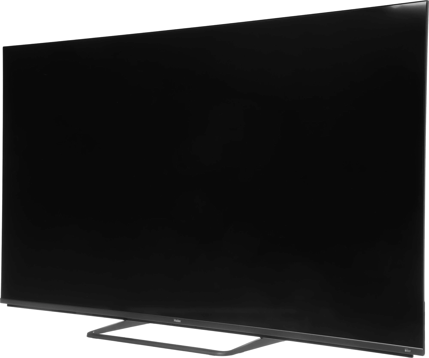 Телевизор LED Haier 55" 55 MiniLED M4 Frameless серебристый 4K Ultra HD 60Hz MEMC DVB-T DVB-T2 DVB-C DVB-S2 USB WiFi Smart TV
