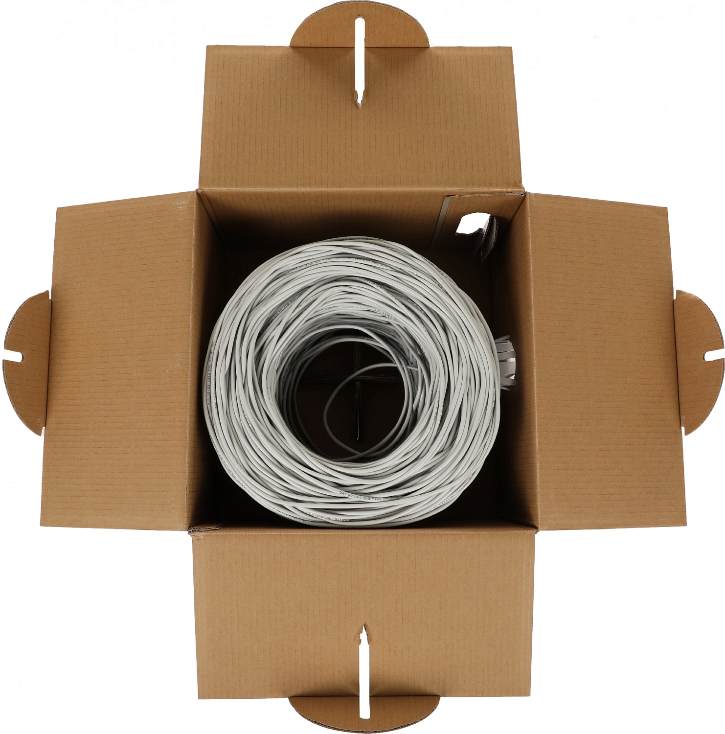 Кабель информационный ITK Generica BC1-C502-111-305-G кат.5 U/UTP не экранированный 2X2X24AWG PVC внутренний 305м серый