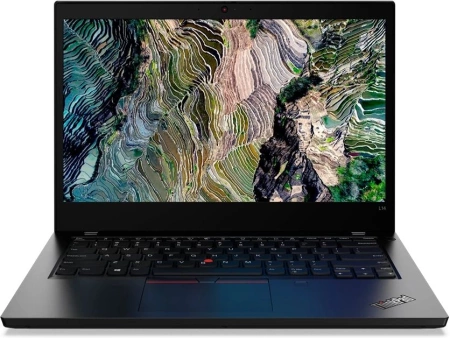 Ноутбук Lenovo ThinkPad L14 Gen2 Core i3 1115G4 8Gb SSD512Gb Intel UHD Graphics 14" IPS FHD (1920x1080) Free DOS black WiFi BT Cam (20X2A64RCD)