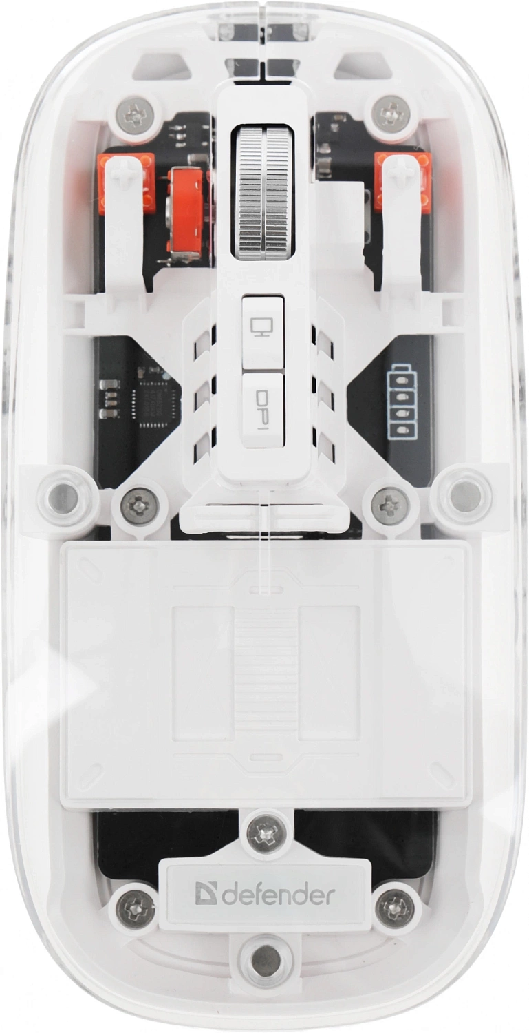 Мышь Defender Ixes MM-999 прозрачный оптическая 2400dpi silent беспров. BT/Radio USB 4but (52999) Мышь Defender Ixes MM-999 прозрачный оптическая 2400dpi silent беспров. BT/Radio USB 4but (52999)