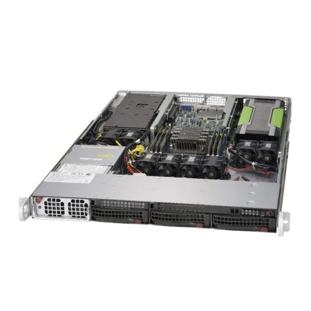 SYS-5019GP-TT 1U Rackmount CSE-818GTS-1K43BP2 X11SPG-TF SATA3 with RAID 0, 1, 5, 10 (293650)