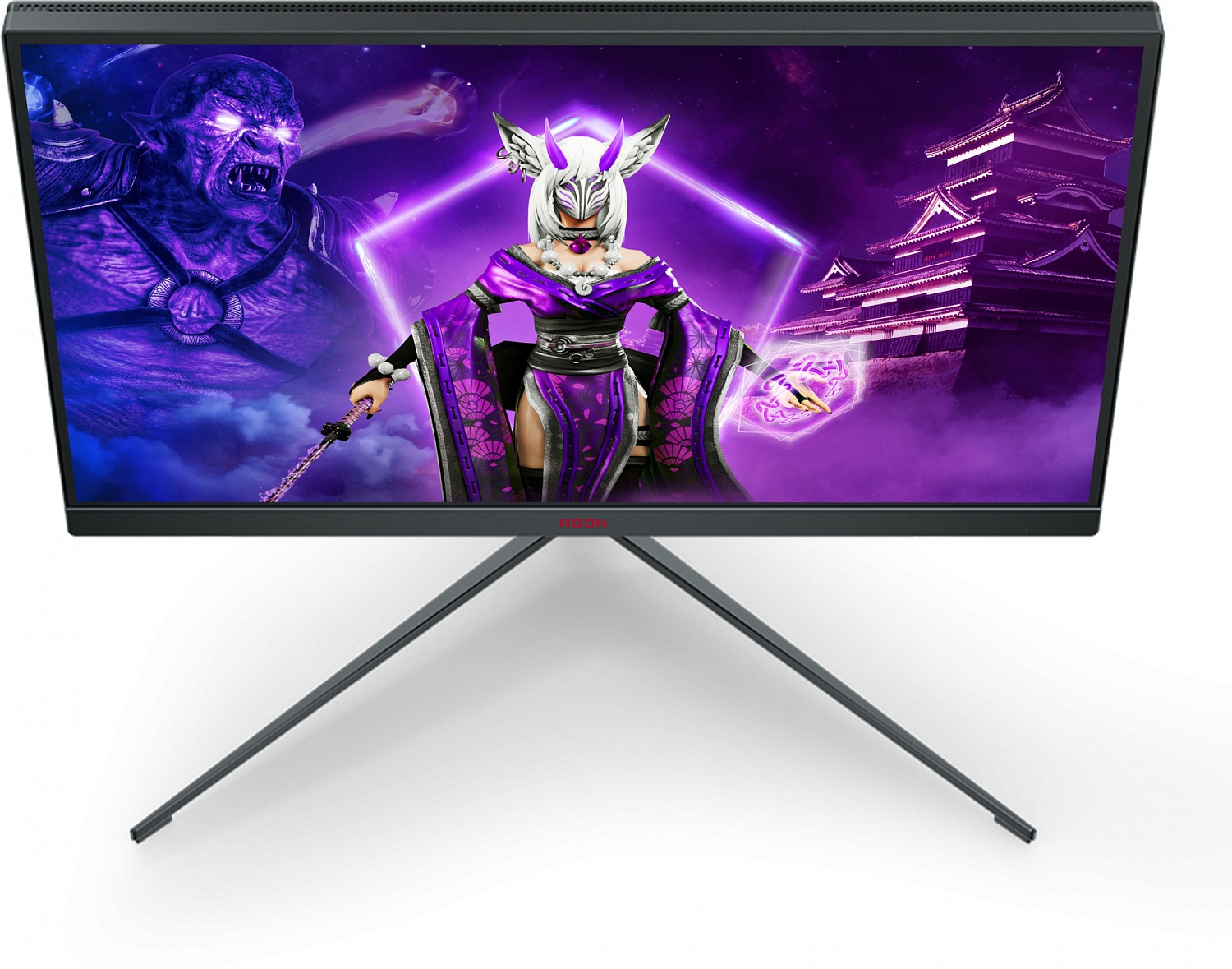 Монитор AOC 27" Agon AG274QXM черный IPS LED 16:9 HDMI M/M матовая HAS Piv 600cd 178гр/178гр 2560x1440 170Hz G-Sync FreeSync Premium DP 2K USB 8.15кг