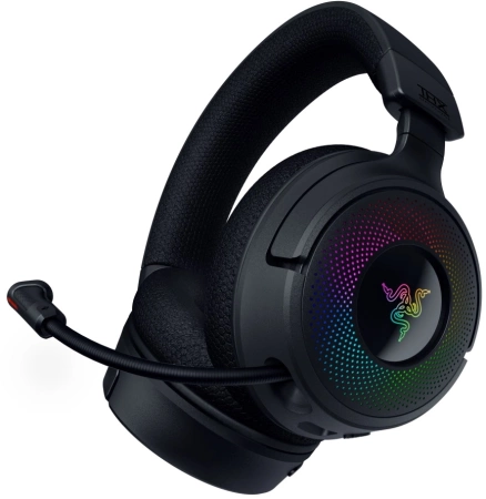 Наушники с микрофоном Razer Kraken V4 черный мониторные BT оголовье (RZ04-05170100-R3M1)