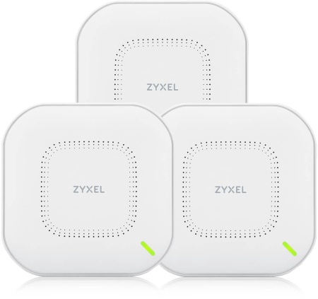 Точка доступа Zyxel NebulaFlex NWA210AX-EU0103F AX3000 10/100/1000/2500BASE-T белый (упак.:3шт)