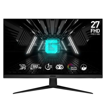 Монитор MSI G2712F 27" Black (Ultra Rapid IPS, 1920x1080, HDMI+HDMI+DP, 1 ms, 178°/178°, 300 cd/m, 3000:1 (100M:1), 180Hz)