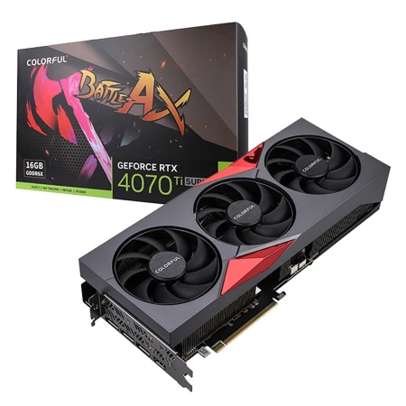 Видеокарта Colorful RTX4070Ti SUPER NB EX 16GB-V GDDR6X 256bit 3xDP HDMI 3FAN RTL