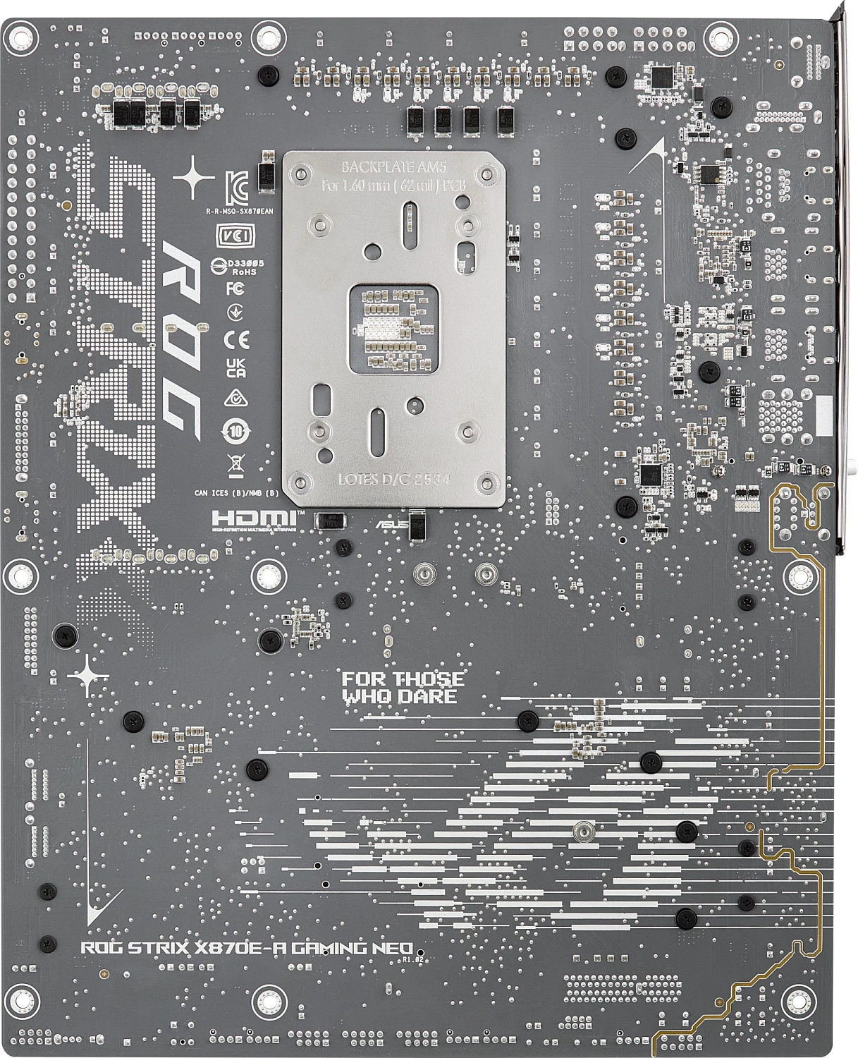 Материнская плата Asus ROG STRIX X870E-A GAMING WIFI7 NEO Socket AM5 AMD X870 4xDDR5 ATX AC`97 8ch(7.1) 5Gigabit RAID+HDMI
