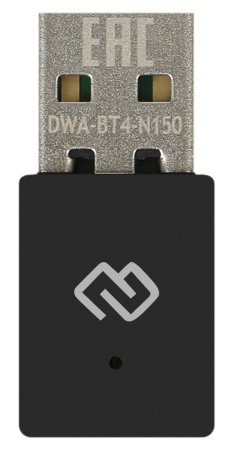 Сетевой адаптер Wi-Fi + Bluetooth Digma DWA-BT4-N150 N150 USB 2.0 (ант.внутр.) 1ант. (упак.:1шт)