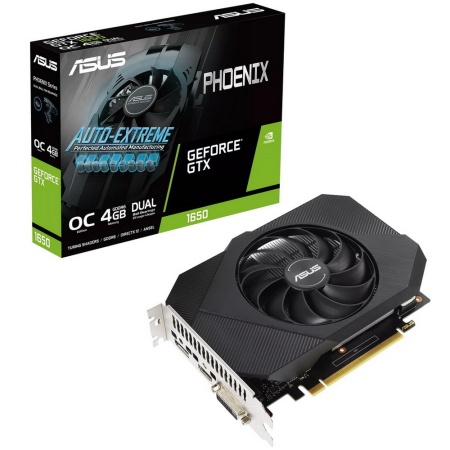 PH-GTX1650-O4GD6-P-V2 /GTX1650,DVI,HDMI,DP,4G,D6 (90YV0GX0-M0NA00)