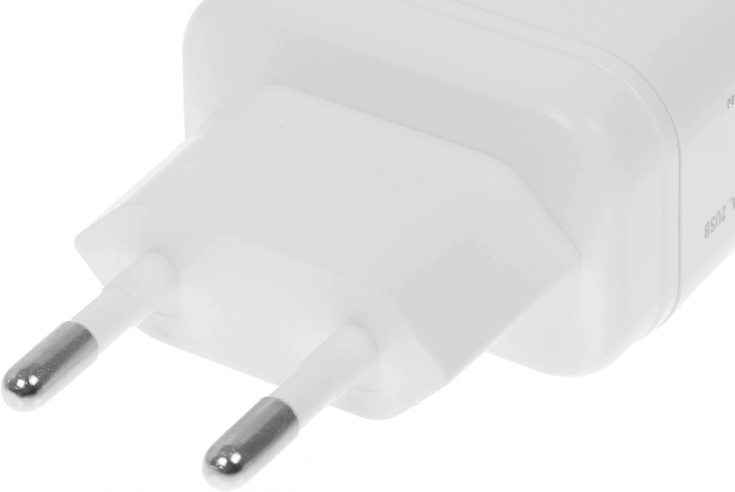 Сетевое зар./устр. BoraSCO 15W 3A 2xUSB универсальное белый (52582)