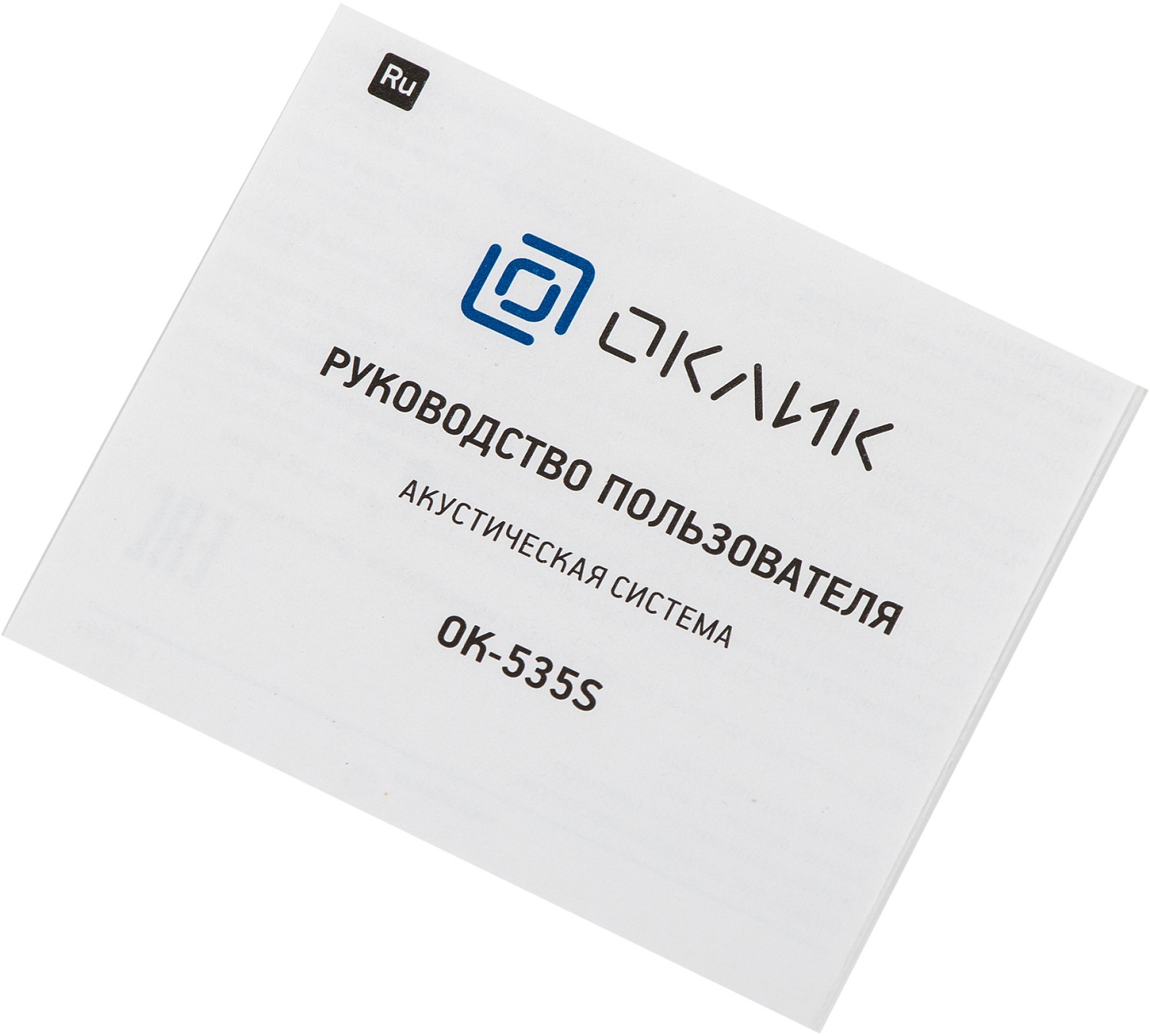 Саундбар Оклик OK-535S 2.0 6Вт черный