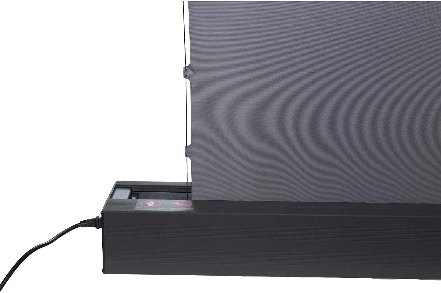 Экран Cactus 125x221см FloorRising CS-PSFRCLR-221X125 16:9 напольный рулонный черный (моторизованный привод)