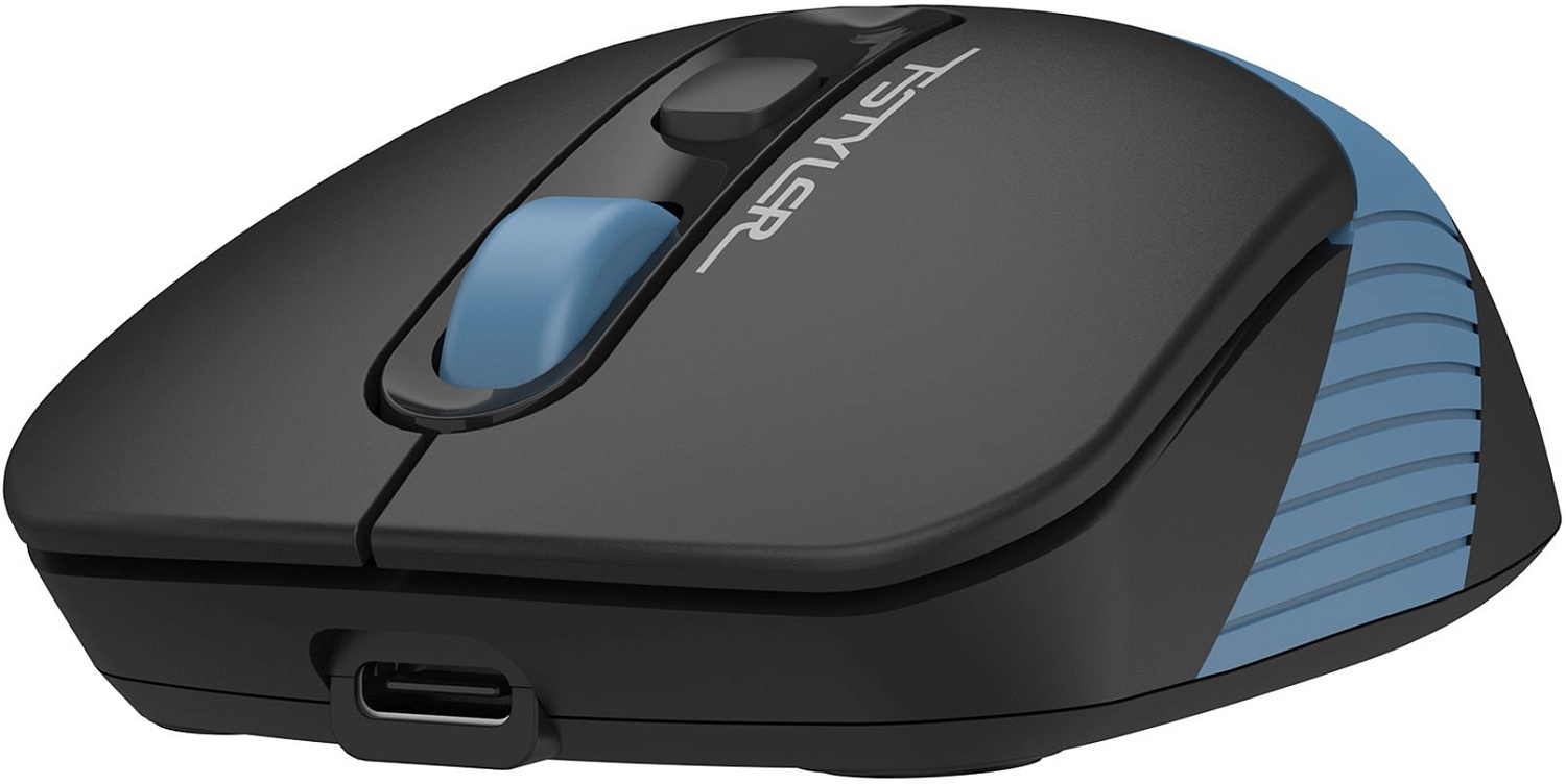 Мышь A4Tech Fstyler FB10CS черный/синий оптическая (2000dpi) silent беспроводная BT/Radio USB (4but) Мышь A4Tech Fstyler FB10CS черный/синий оптическая (2000dpi) silent беспроводная BT/Radio USB (4but)