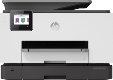 МФУ струйный HP Officejet Pro 9023 AiO (1MR70B) A4 Duplex WiFi USB RJ-45 белый/серый