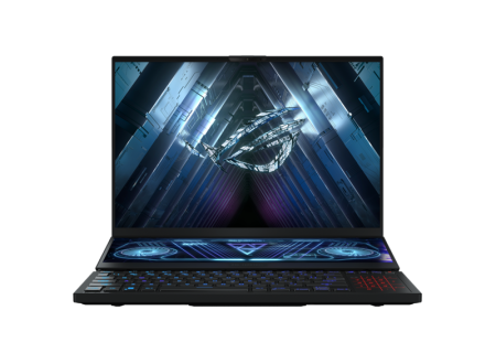 РќРѕСѓС‚Р±СѓРє ASUS ROG Zephyrus Duo 16 GX650RW-LO108X AMD Ryzen 9 6900HX/32Gb DDR4/2TB M.2 SSD/16" Mini LED QHD+  165Hz/2560 x 1600/ScreenPadв„ў Plus 14"/GeForce RTX 3070Ti 8Gb /Windows 11 Pro/2.9Kg/Black/RU_EN_Keybo