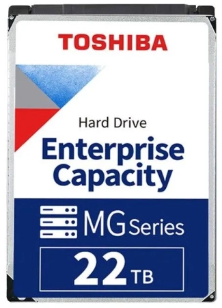 Жесткий диск Toshiba SATA-III 22TB MG10AFA22TE Enterprise Capacity 512E (7200rpm) 512Mb 3.5"