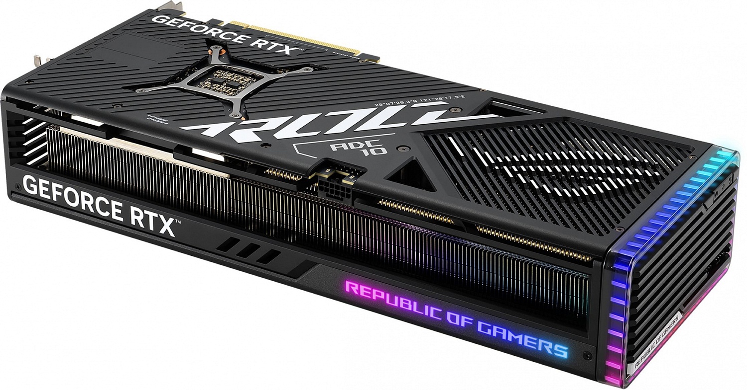 Видеокарта Asus PCI-E 4.0 ROG-STRIX-RTX4080S-O16G-GAMING NVIDIA GeForce RTX 4080 Super 16Gb 256bit GDDR6X 2640/23000 HDMIx2 DPx3 HDCP Ret