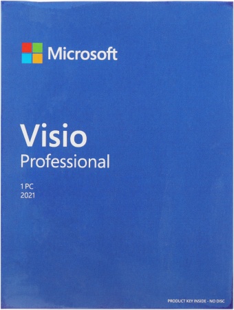 Офисное приложение Microsoft Visio Professional 2021 Win English Medialess P8 (D87-07619)