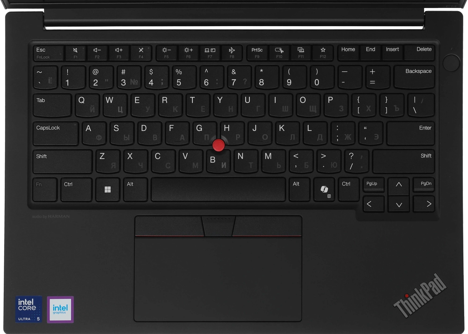 Ноутбук Lenovo ThinkPad E14 G6 Core Ultra 5 125U 32Gb SSD512Gb Intel Graphics 14" IPS WUXGA (1920x1200) без ОС black WiFi BT Cam (21M80024US_32G)