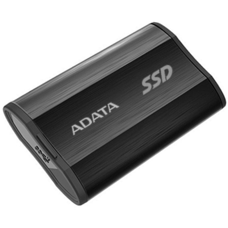 1.8" 512GB ADATA SE800 Black External SSD (ASE800-512GU32G2-CBK) USB 3.2 Gen 2 Type-C, 1000R, USB 3.2 Type-C to C cable,USB 3.2 Type-C to A cable, Quick Start Guide, Tough-IP68 dustproof and waterproof, Military-Grade shockproof, RTL (771472)