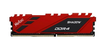 Память DDR4 8GB 3200MHz Netac NTSDD4P32SP-08R Shadow RTL PC4-25600 CL16 DIMM 288-pin 1.35В с радиатором Ret