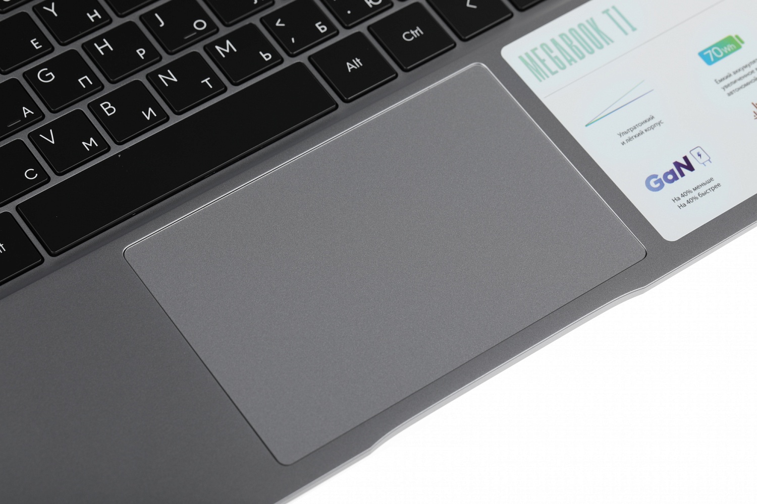 Ноутбук Tecno MegaBook T1 Ryzen 5 5560U 16Gb SSD512Gb AMD Radeon 15.6" IPS FHD (1920x1080) Windows 11 Home 64 grey WiFi BT Cam 6060mAh (71003300136)