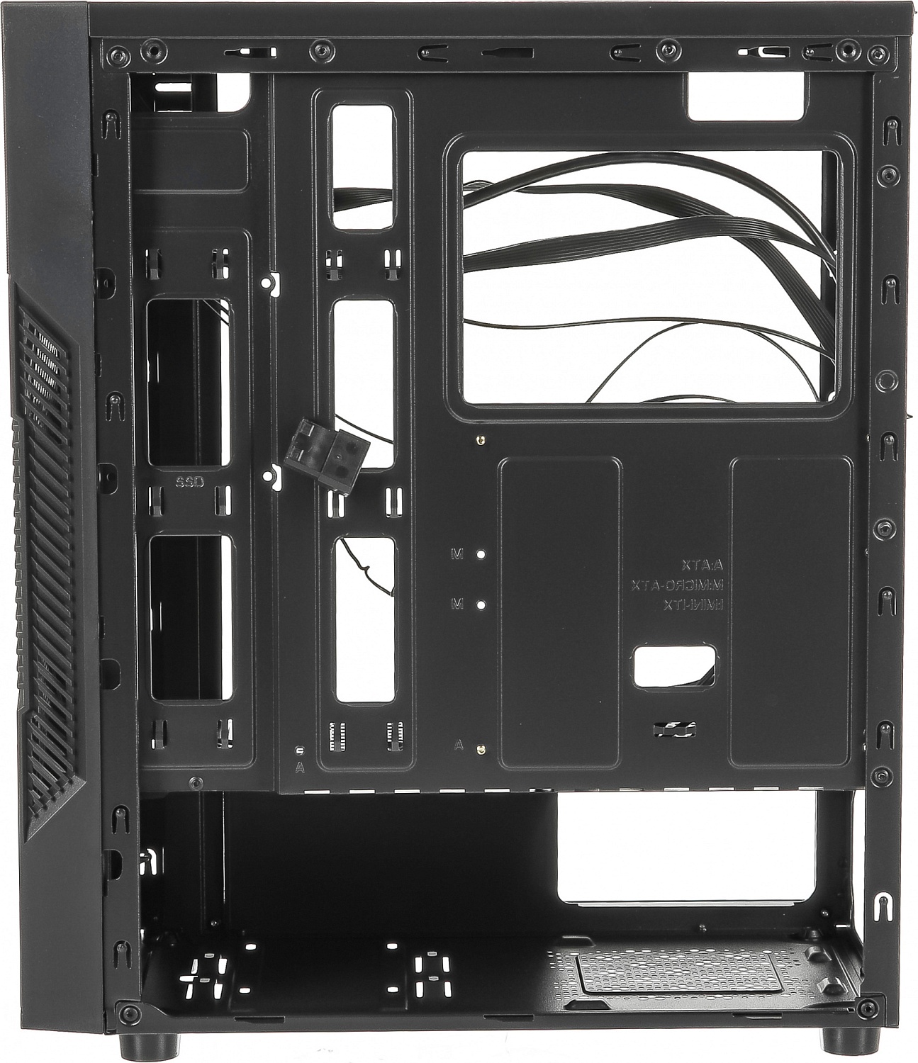 Корпус Accord ACC-CL915 черный без БП ATX 4x120mm 2xUSB2.0 1xUSB3.0 audio bott PSU