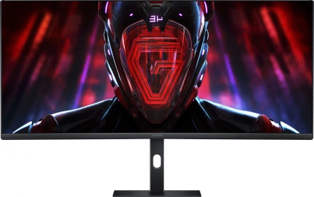 Монитор Xiaomi 34" Curved Gaming Monitor G34WQi черный VA LED 1ms 21:9 HDMI матовая HAS Piv 350cd 178гр/178гр 3440x1440 180Hz FreeSync Premium DP 2K 6.9кг