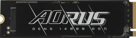 Твердотельный накопитель SSD Gigabyte 2TB M.2 2280 AORUS Gen5 14000 AG514K2TB PCI-Express 5.0x4, NVMe 2.0, 3D TLC NAND, 1400TBW