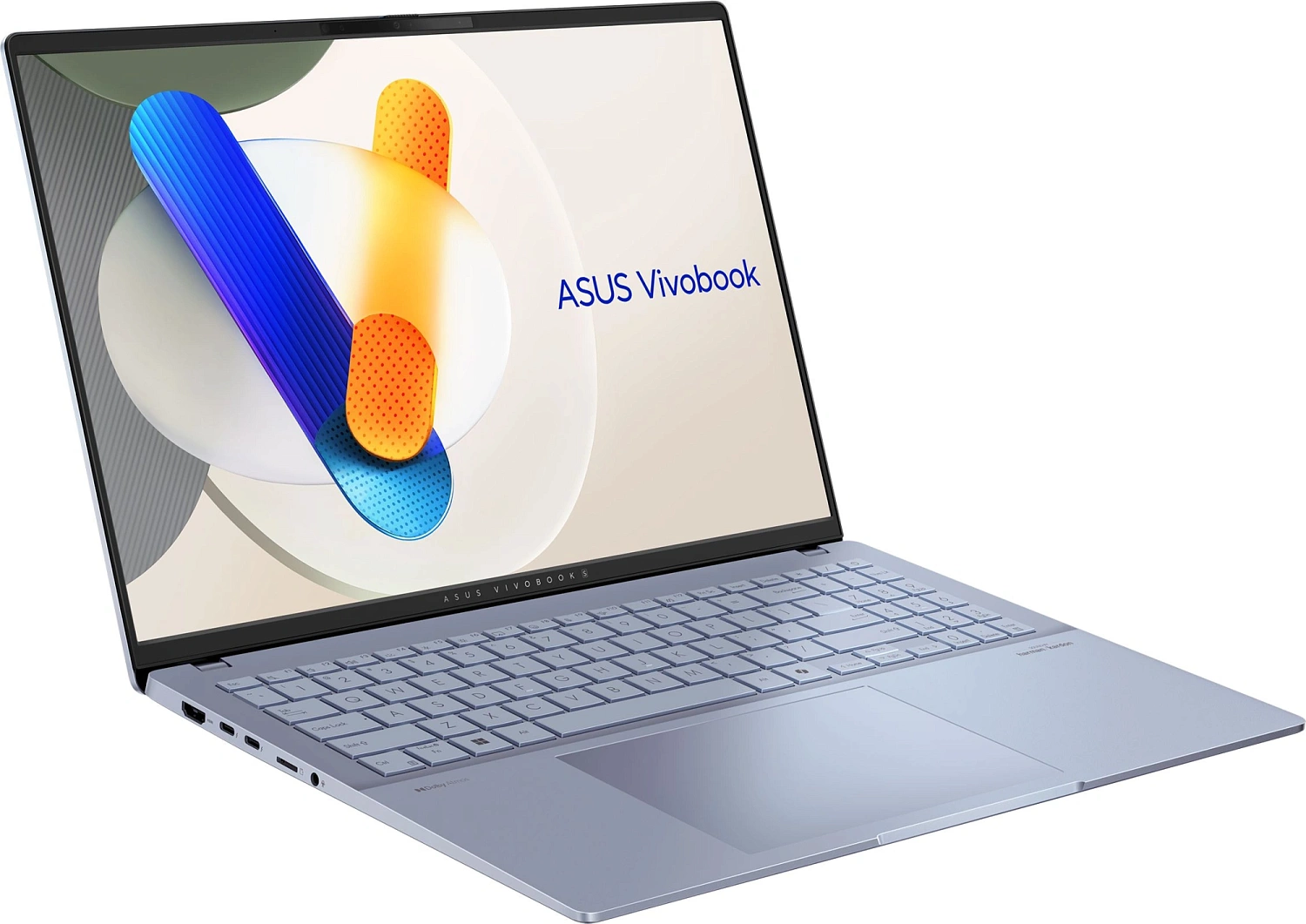 Ноутбук ASUS Vivobook S16 S5606CA-RI174W Core Ultra 7 Processor 255H 2.0 GHz LPDDR5X/32GB 1TB PCIE G4 SSD./Intel Arc/16.0" OLED WQXGA+ BEND GLARE NON-TOUCH,400NITS(120HZ)WIN11 HOME/1.30 kg/Mist Blue