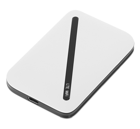 Модем 3G/4G Digma Mobile Wi-Fi DMW1967 USB Type-C Wi-Fi Firewall +Router внешний белый