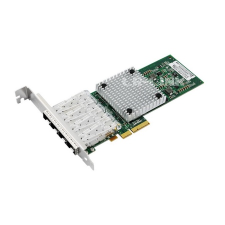 LREC9714HF-4SFP+ PCIe 1G 4*SFP NIC Card (Intel I350 based)