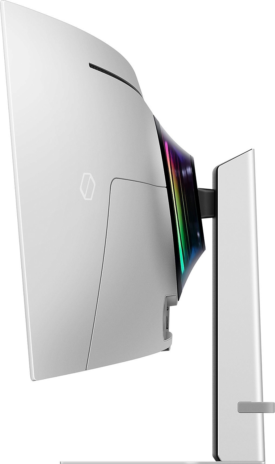 Монитор Samsung 49" LS49CG954SI черный OLED LED 0.03ms 32:9 HDMI M/M матовая HAS 1000000:1 250cd 178гр/178гр 5120x1440 240Hz DP 2K USB 4.3кг