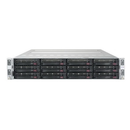 SYS-6029TP-HTR 2U, 4 node: 2xLGA3647, 16xDDR4, 3x3.5" bays, SATA, SIOM, IPMI, 2x2200W