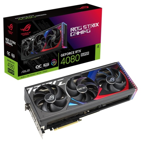 Видеокарта ASUS ROG-STRIX-RTX4080S-O16G-GAMING /RTX4080S,HDMI_2,DP_3,16G,D6X