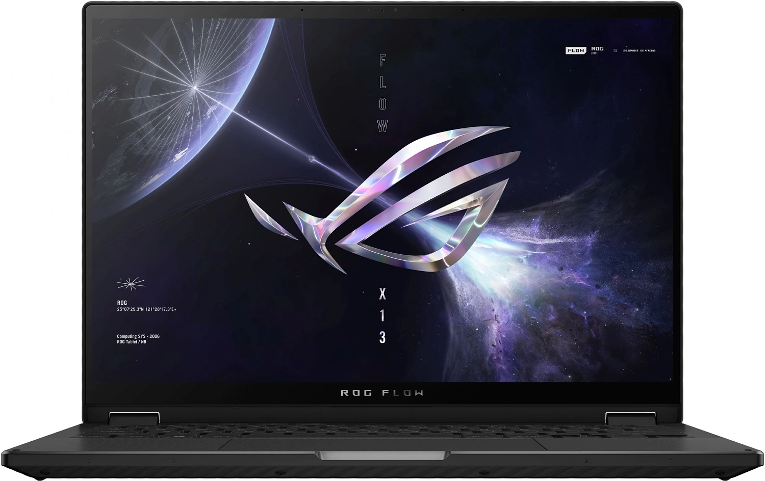 Ноутбук Asus ROG Flow GV302XV-MU021W Ryzen 9 7940HS 16Gb SSD1Tb NVIDIA GeForce RTX4060 8Gb 13.4" IPS Touch WQXGA (2560x1600) Windows 11 Home black WiFi BT Cam (90NR0DT1-M001K0)