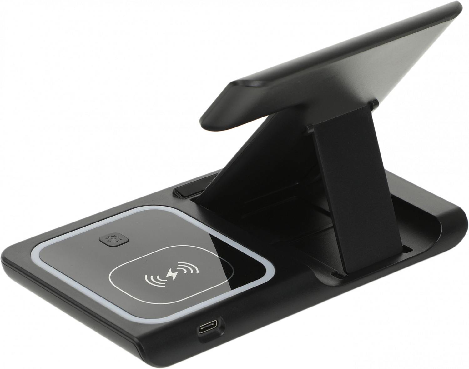 Беспроводное зар./устр. Buro CWC-QC4 18W 3A (PD) USB Type-C для Apple черный (CWC-QC4A18BK)