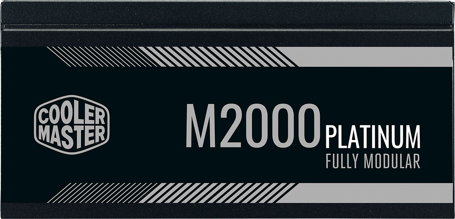 Блок питания Cooler Master ATX 2000W M2000 80+ platinum 24pin APFC 135mm fan 12xSATA Cab Manag RTL
