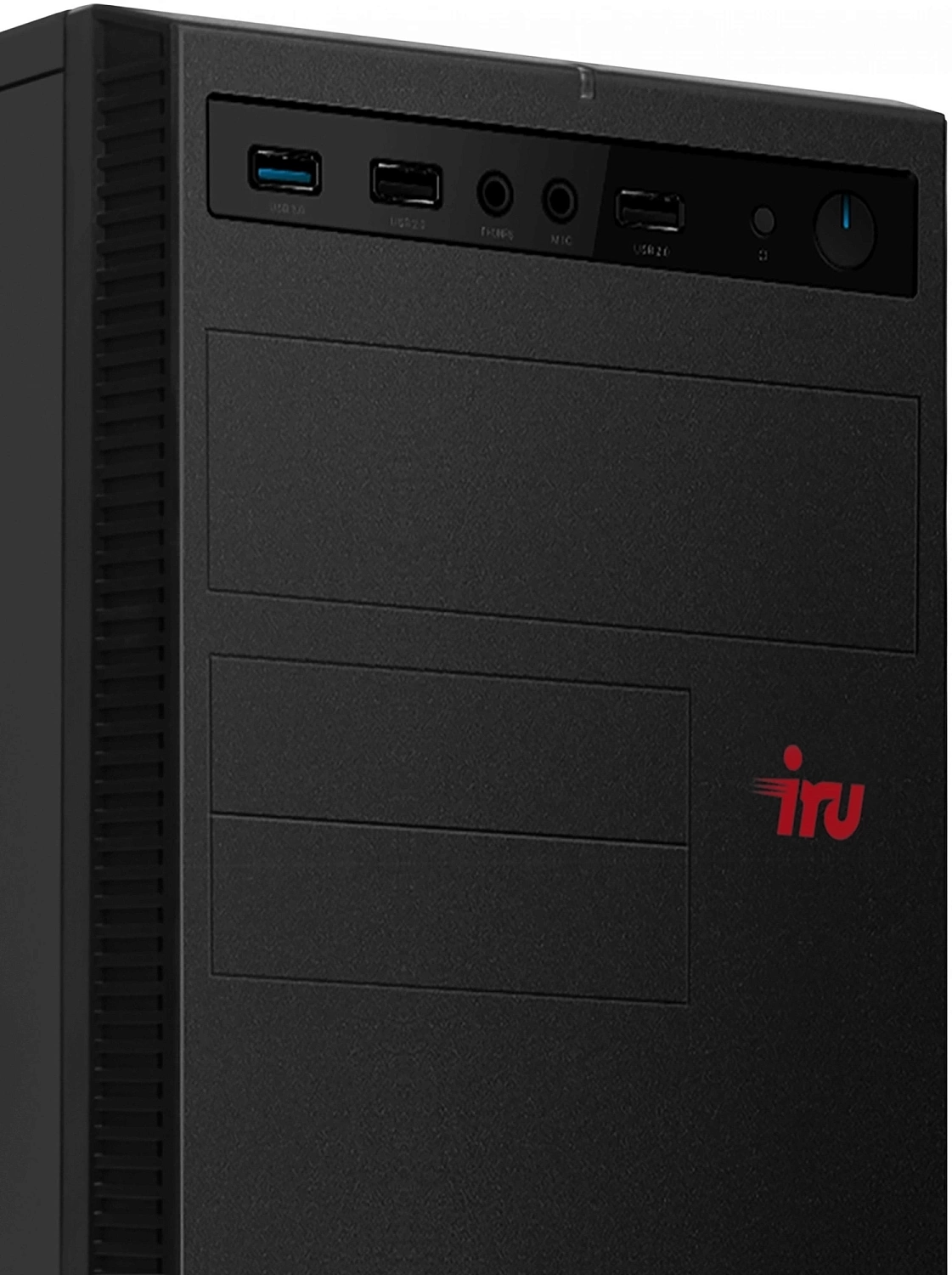 ПК IRU Опал 615 MT i5 12400 (2.5) 16Gb SSD256Gb UHDG 730 FreeDOS GbitEth 400W мышь клавиатура черный (2082920)