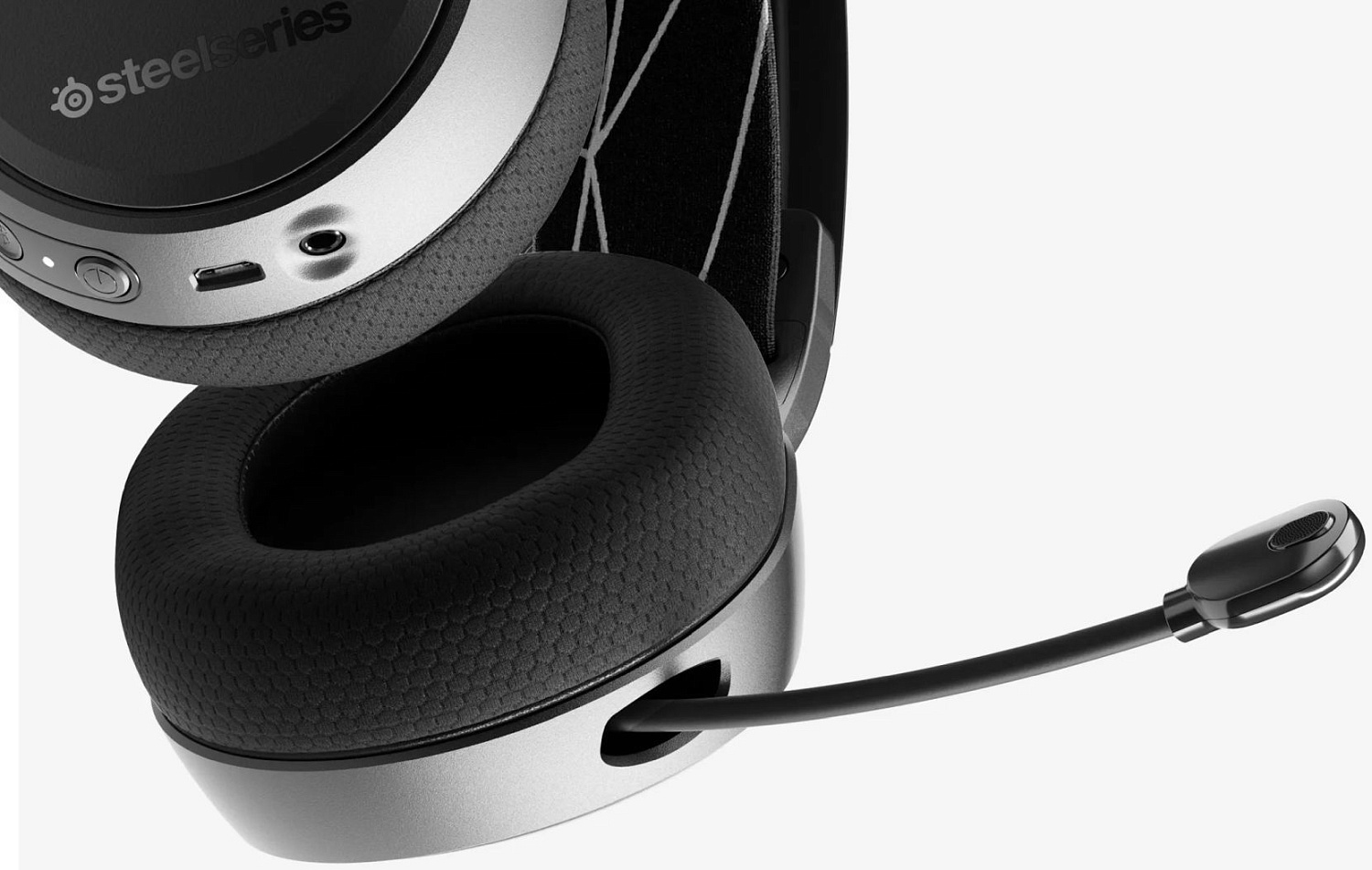 Наушники с микрофоном Steelseries Arctis 9 черный мониторные BT оголовье (61484)