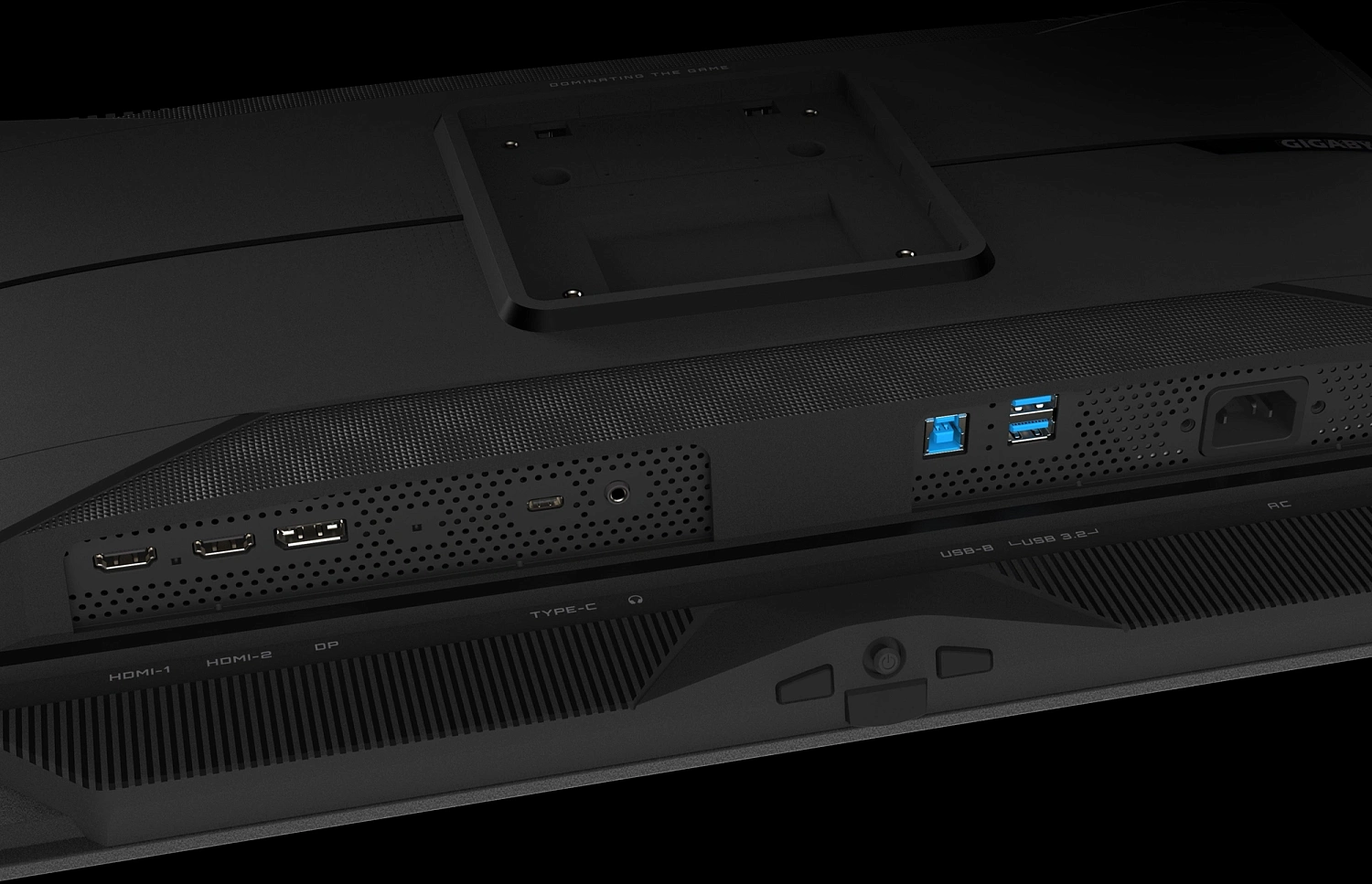 Монитор Gigabyte 27" MO27Q2 черный OLED LED 16:9 HDMI M/M матовая HAS Piv 250cd 178гр/178гр 2560x1440 240Hz DP 2K USB 6.8кг