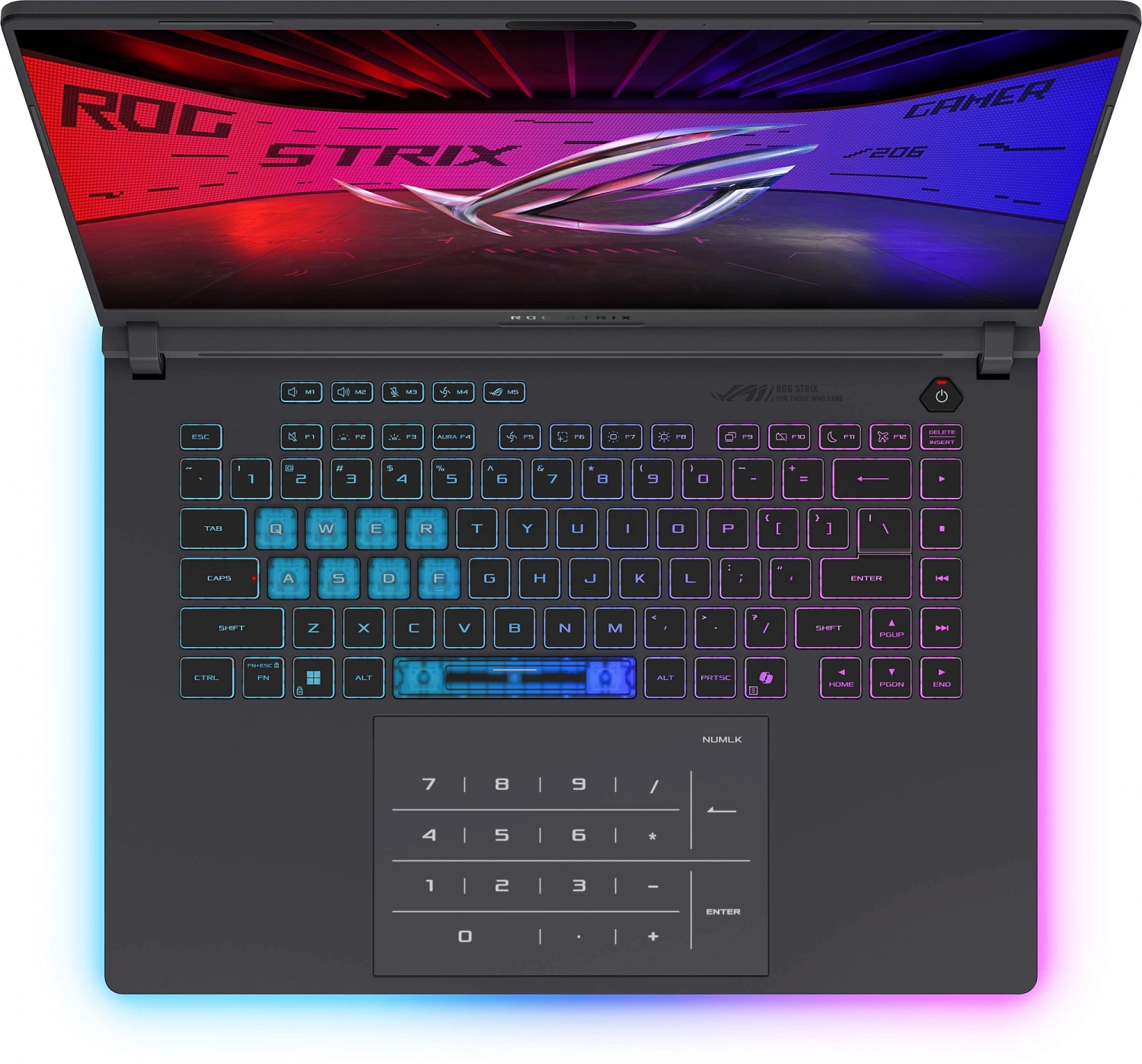 Ноутбук Asus ROG Strix G16 G615LR-S5222 Core Ultra 9 275HX 32Gb SSD1Tb NVIDIA GeForce RTX5070Ti 12Gb 16" IPS WQXGA (2560x1600) без ОС grey WiFi BT Cam (90NR0LR1-M009A0)